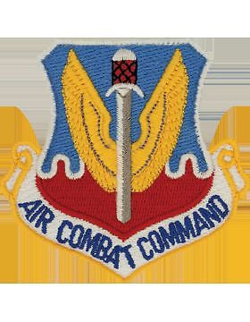 USAF Patch (AF-P01B) Air Combat Command Full Color with Fastener