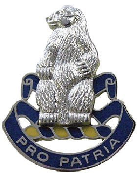 0031 Infantry (Left) Unit Crest (Pro Patria)