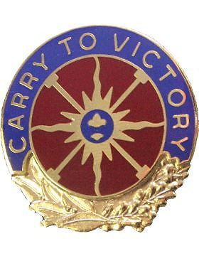 0502 Transportation Center Unit Crest (Carry To Victory)