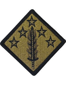 0020 Support Command Scorpion Patch with Fastener (PMV-0020C)