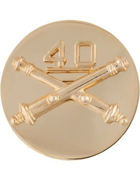 No-Shine (NS-RE-FA-040) 40th Field Artillery and US Enlisted (Pair)