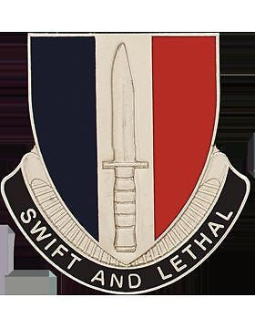 0189 Infantry Bde Unit Crest (Swift and Lethal)