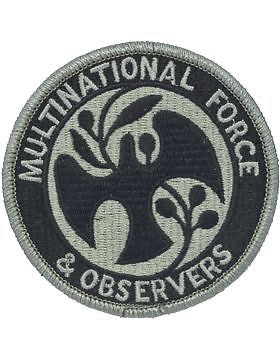 Multinational Forces and Observers ACU Patch with Fastener (PV-MULTINATIONAL)
