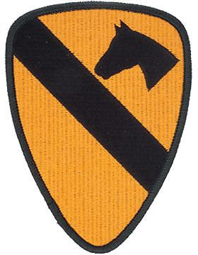 0001 Cavalry Division Full Color Patch (P-0001C-F)