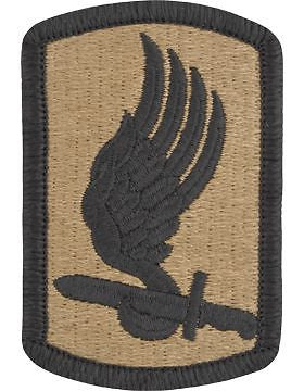 0173 Airborne Brigade Scorpion Patch with Fastener (PMV-0173A)