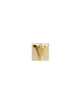 Ribbon Device (R-D146A) Gold Letter V