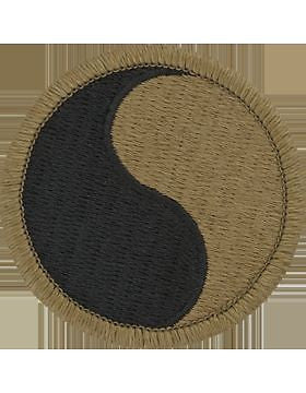 0029 Infantry Division Scorpion Patch with Fastener (PMV-0029B)