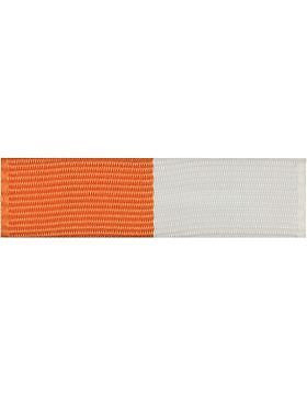 Ribbon (U-R235) Orange and White #901