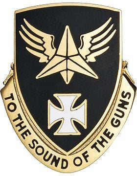 0008 Aviation Bn Unit Crest (To The Sound Of The Guns)