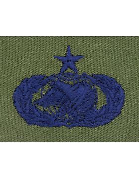 AF-S351 Senior Supply Fuels USAF Sew-On Subdued