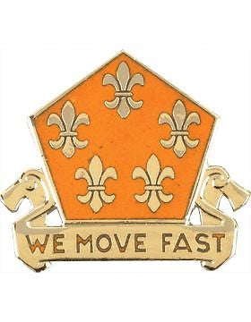 0005 Signal Bn Unit Crest (We Move Fast)
