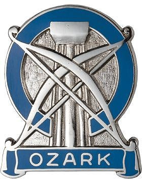 0102 Army Commendation Unit Crest (Ozark)