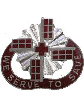 1207 Hospital Unit Crest (We Serve To Save)