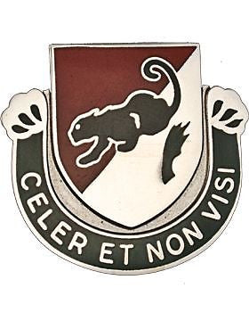 0031 Cavalry Regiment Unit Crest (Celer Et Non Visi)