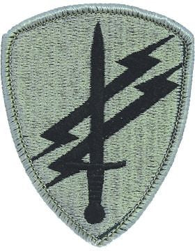 US Army Civil Affairs and Psychological Ops Command ACU Patch with Fastener
