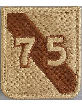 75 Infantry Division Desert Patch