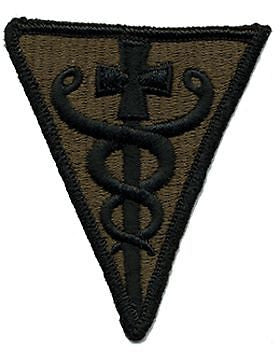 (P-0003I-S) 3 Medical Command Subdued Patch
