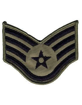 USAF Chevron (AF-C804/S) Staff Sergeant ABU Small (Pair)