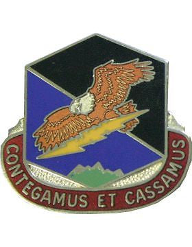 100 Missile Defense Bde Unit Crest (Contegamus Et Cassamus)