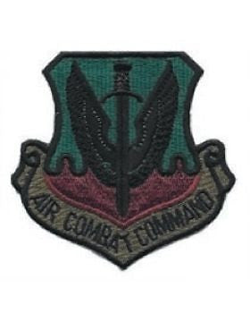 USAF Patch (AF-P01C) Air Combat Command Subdued sew on