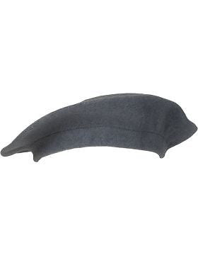 Beret (BT-C07) Gray Adjustable Beret without Pip No Sweatband