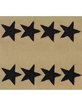 AF-SD110C General (Point to Center) USAF Sew-On Desert