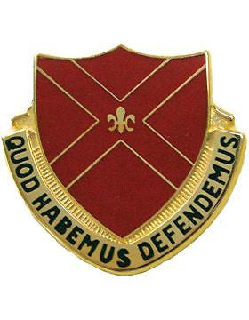 0013 Air Defense Artillery Gp Unit Crest (Quod Habemus Defendemus)