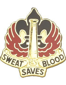 0018 Field Artillery Bde Unit Crest (Sweat Saves Blood)