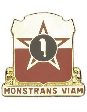 0528 Artillery Group Unit Crest (Monstrans Viam)