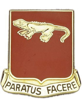 0075 Field Artillery Unit Crest (Paratus Facere)