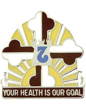 Medical Dept Aberdeen Providing Grounds Unit Crest (Your Health Is Our Goal)