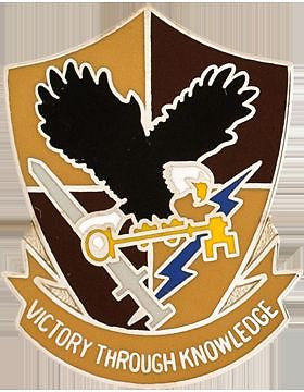 706 Miltiary Intelligence Group Unit Crest (Victory Through Knowledge)