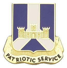 0393 Regiment Unit Crest (Patriotic Service)