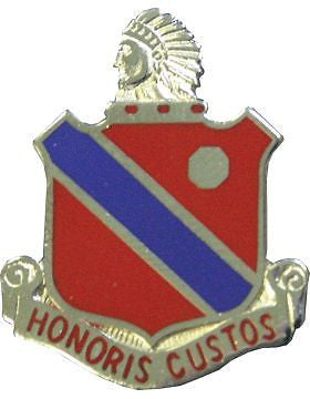 0189 Regiment Unit Crest (Honoris Custos)