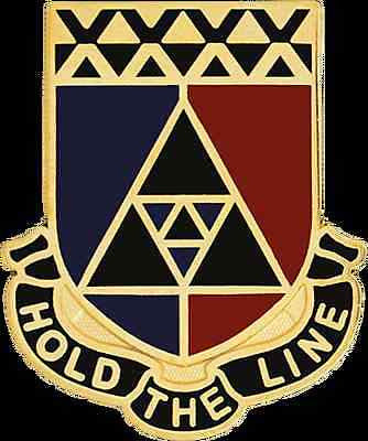 Special Troops Bn 040 Infantry Bde Unit Crest (Hold the Line)