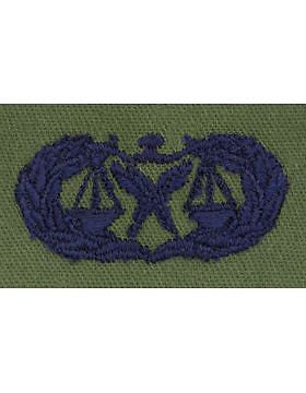 AF-S401 Basic Paralegal USAF Sew-On Subdued
