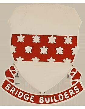 547 Engineer Bn Unit Crest (Bridge Builders)