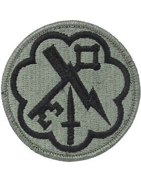 0207 Military Intelligence Brigade ACU Patch with Fastener (PV-0207A)
