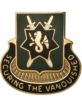 0530 Military Police Bn Unit Crest (Securing The Vanquished)