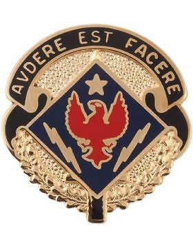 0001 Bde 4 Infantry Special Troops Bn Unit Crest (Avdere Est Facere)