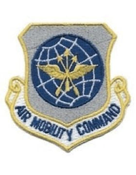 USAF Patch (AF-P02A) Air Mobility Command Full Color without Fastener