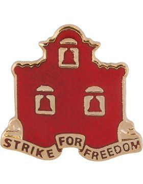 No-Shine (NS-T-C-0003B) 3rd Corps Artillery Crest Tie Tac