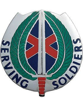 0010 Personnel Command Unit Crest (Serving Soldiers)