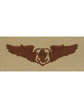 AF-SD310 Basic Non-Rated Officer Aircrew USAF Sew-On Desert