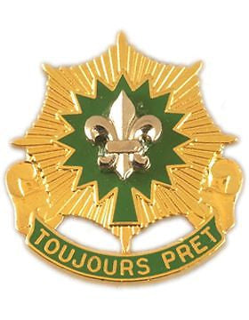 0002 Armored Cavalry Regiment Unit Crest (Toujours Pret)