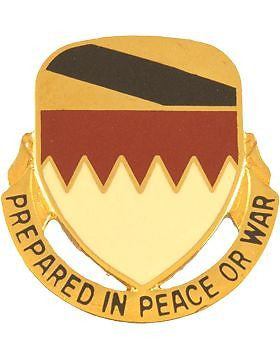 0115 Support Bn Unit Crest (Prepared In Peace Or War)
