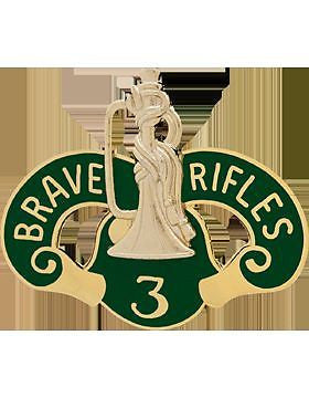 0003 Cavalry Unit Crest (Brave Rifles) – The Military Warehouse
