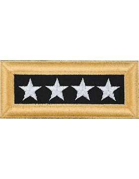 General Officer 10 x General Male Rayon Shoulder Boards (SB-GO-4M)