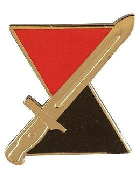 0007 Infantry Division (Right) Unit Crest (No Motto)