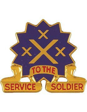 0013 Corps Support Command Unit Crest (Service To The Soldier)
